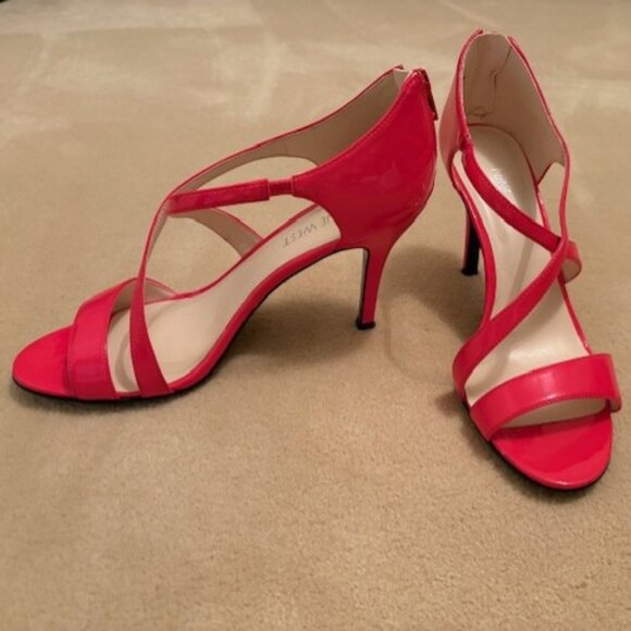 Nine West Pink Patent Sandal - Picture 3 of 6